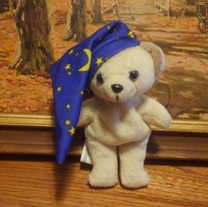 ✨ 🐻 Snuggle Bear Vintage Plush 01 Cute Wizard 😊 Vtg y2k Adorable Teddy 🔥